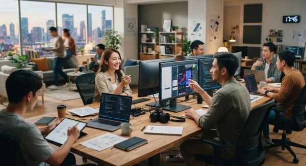 Votre agence web design pour une présence digitale percutante